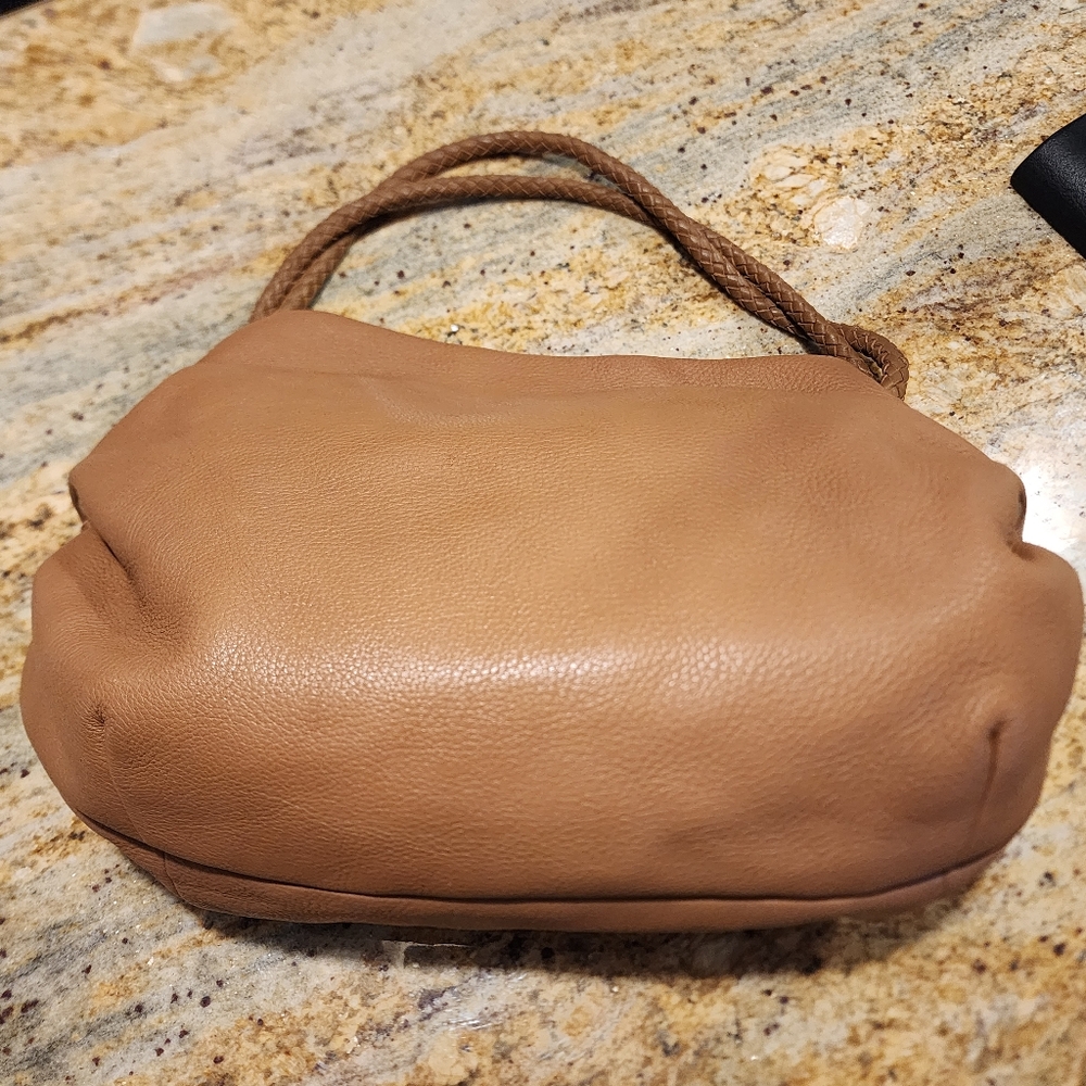 Desmo Italian made in Italy brown leather shoulder bag medium size 😍 - Picture 12 of 12